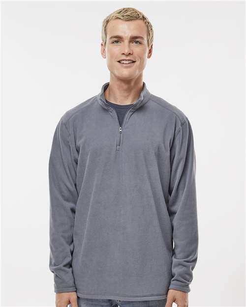 Unisex Eco Revive™ Micro-Lite Fleece Quarter-Zip Pullover - Graphite
