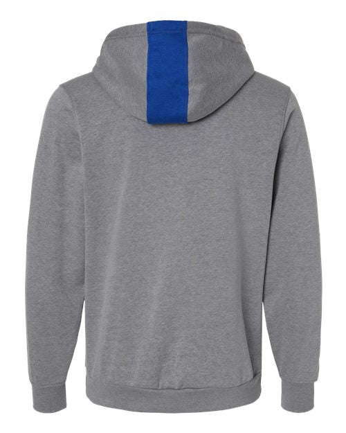 Unisex Eco Revive™ Three-Season Triblend Fleece Hooded Sweatshirt - Royal/ Grey Heather