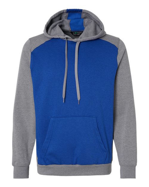 Unisex Eco Revive™ Three-Season Triblend Fleece Hooded Sweatshirt - Royal/ Grey Heather