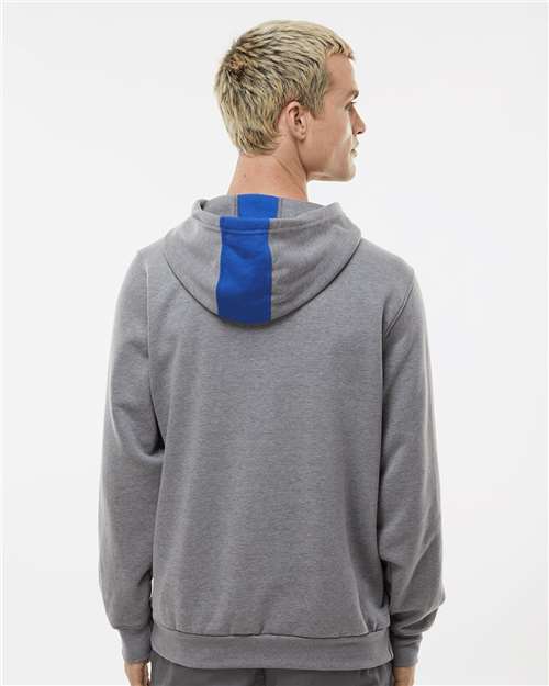 Unisex Eco Revive™ Three-Season Triblend Fleece Hooded Sweatshirt - Royal/ Grey Heather