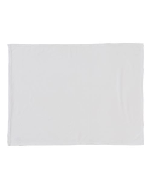 Sublimation Fleece Baby Blanket - White