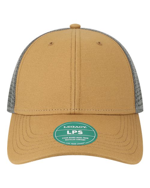 Lo-Pro Snapback Trucker Cap - Caramel/ Dark Grey