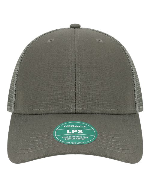 Lo-Pro Snapback Trucker Cap - Dark Grey/ Dark Grey