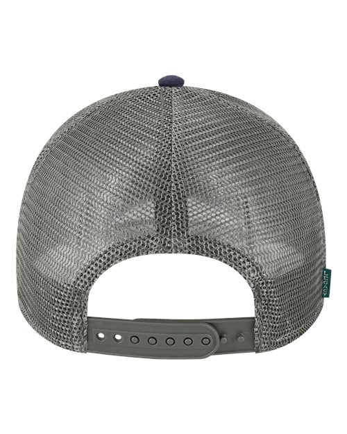 Lo-Pro Snapback Trucker Cap - Navy/ Dark Grey