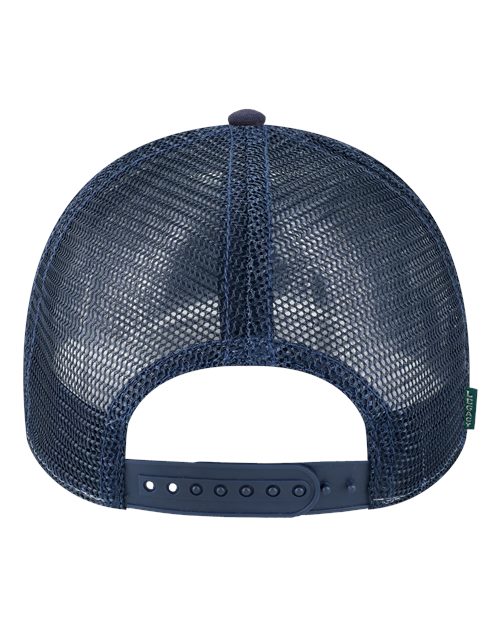 Lo-Pro Snapback Trucker Cap - Navy/ Navy