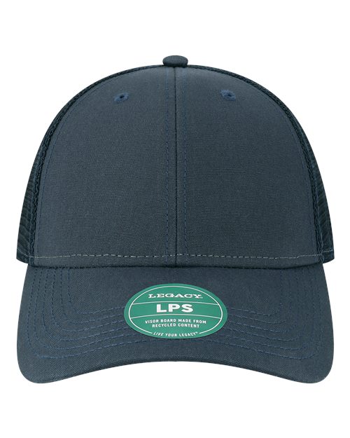 Lo-Pro Snapback Trucker Cap - Navy/ Navy
