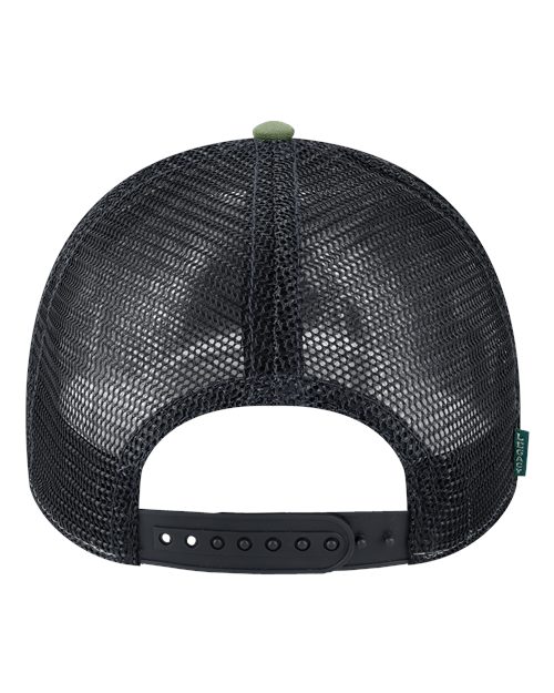 Lo-Pro Snapback Trucker Cap - Olive/ Black