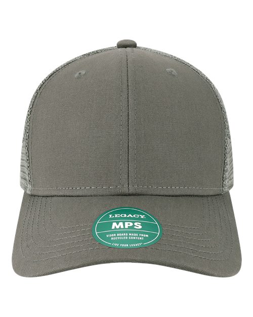 Mid-Pro Snapback Trucker Cap - Dark Grey/ Dark Grey