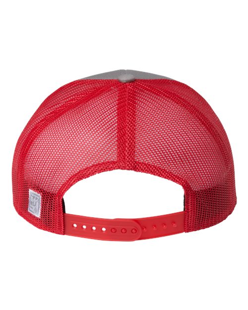 Everyday Trucker Cap - Grey/ Red