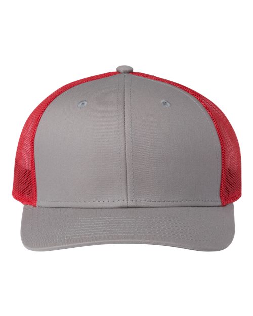 Everyday Trucker Cap - Grey/ Red