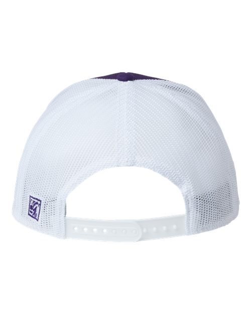 Everyday Trucker Cap - Purple/ White