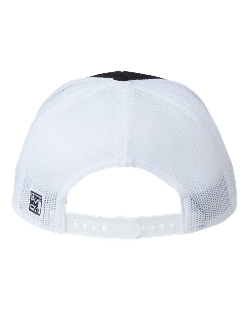 Everyday Rope Trucker Cap - Black/ White