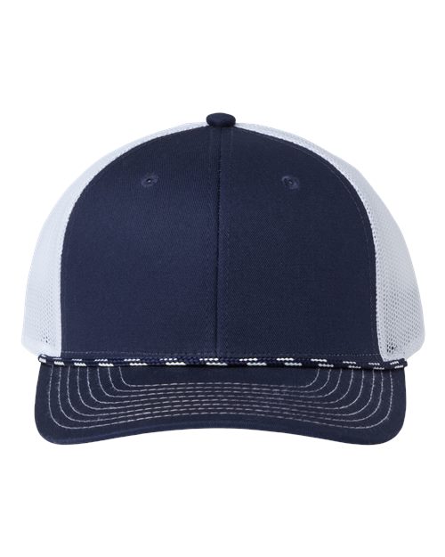 Everyday Rope Trucker Cap - Navy/ White