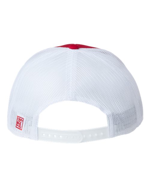 Everyday Rope Trucker Cap - Red/ White