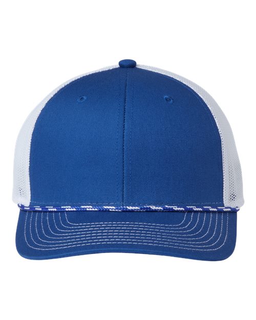 Everyday Rope Trucker Cap - Royal/ White