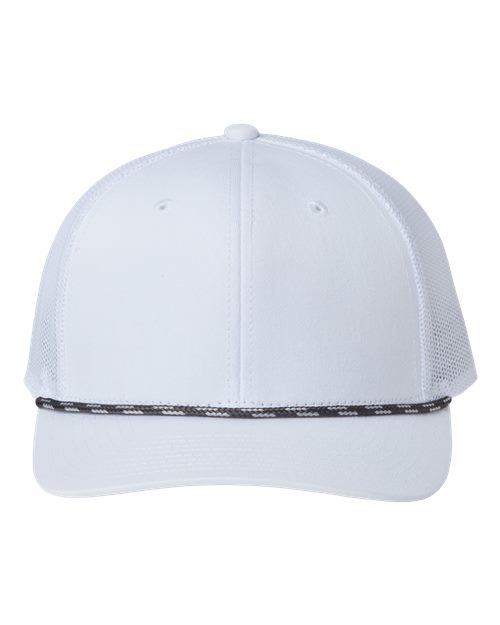 Everyday Rope Trucker Cap - White/ White