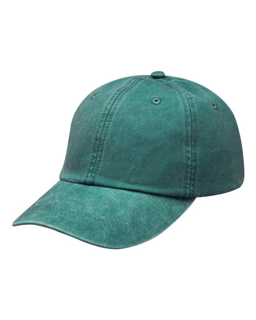 Optimum Pigment-Dyed Dad Hat - Aqua