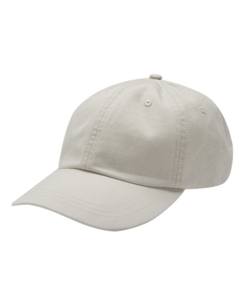 Optimum Pigment-Dyed Dad Hat - Ivory
