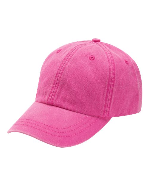 Optimum Pigment-Dyed Dad Hat - Neon Pink
