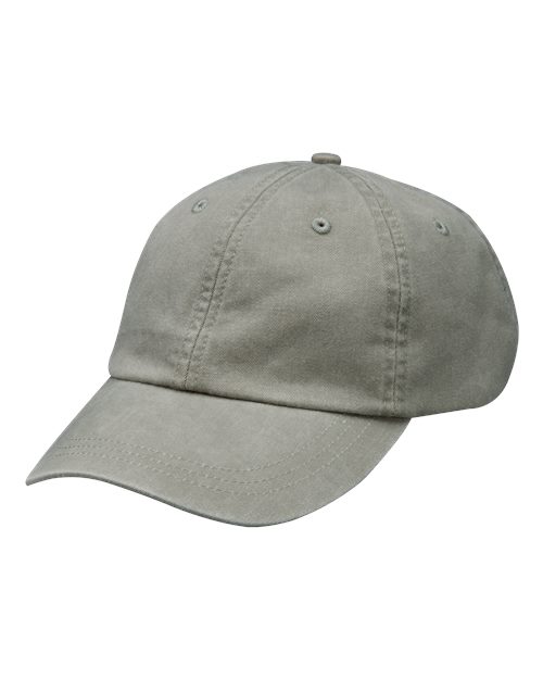 Optimum Pigment-Dyed Dad Hat - Stone