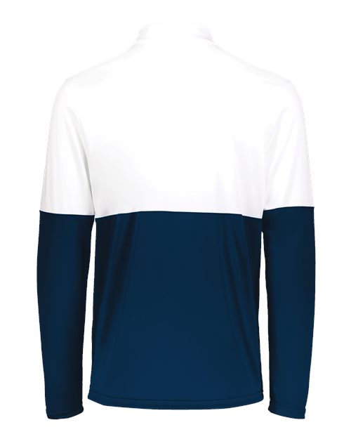 Men's Momentum Team Quarter-Zip Pullover - Navy/ White