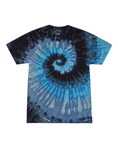 Unisex Multi-Color Tie-Dyed T-Shirt - Evening Sky