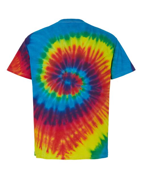 Youth Multi-Color Tie-Dyed T-Shirt - Reactive Rainbow