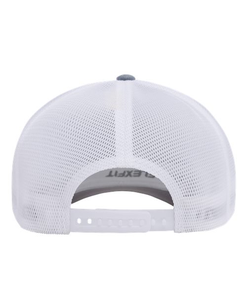 110® Mesh-Back Cap - Heather Grey/ White