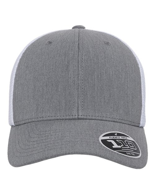 110® Mesh-Back Cap - Heather Grey/ White