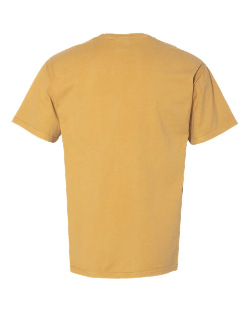 Unisex Garment-Dyed Pocket T-Shirt - Artisan Gold