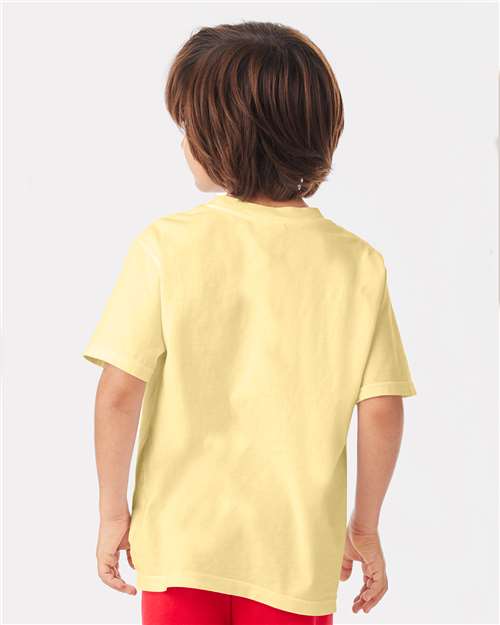 Youth Garment-Dyed T-Shirt - Summer Squash Yellow