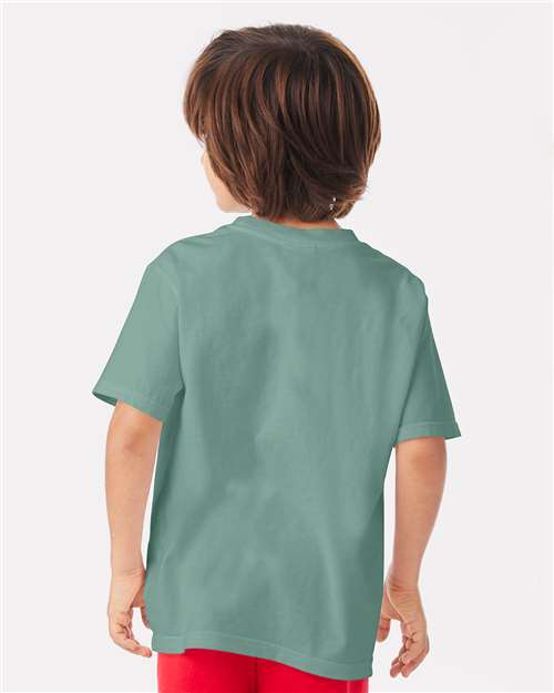 Youth Garment-Dyed T-Shirt - Cypress Green