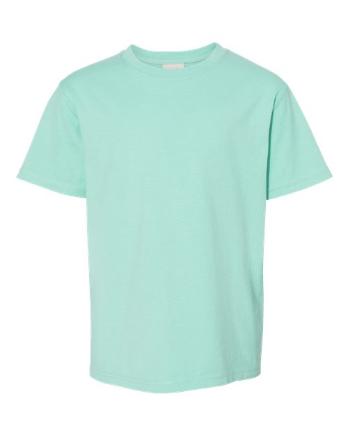 Youth Garment-Dyed T-Shirt - Honeydew