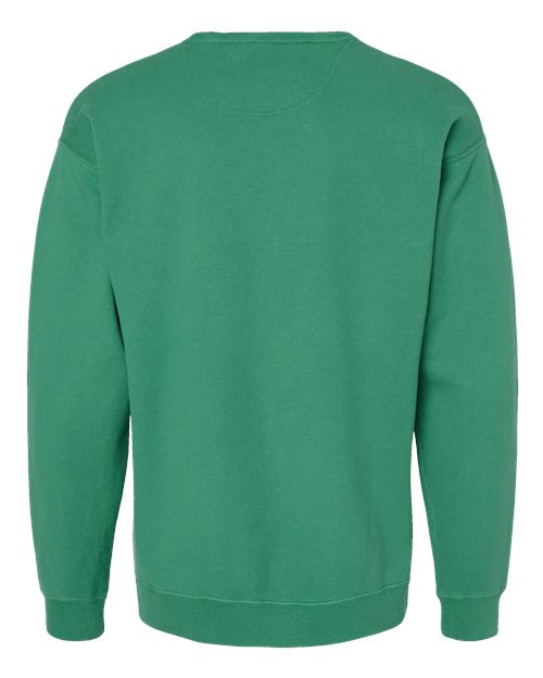 Unisex Garment-Dyed Crewneck Sweatshirt - Rich Green Grass