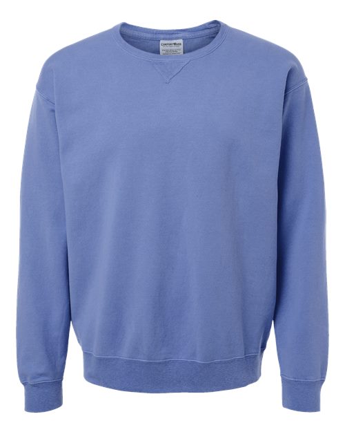 Unisex Garment-Dyed Crewneck Sweatshirt - Frontier Blue
