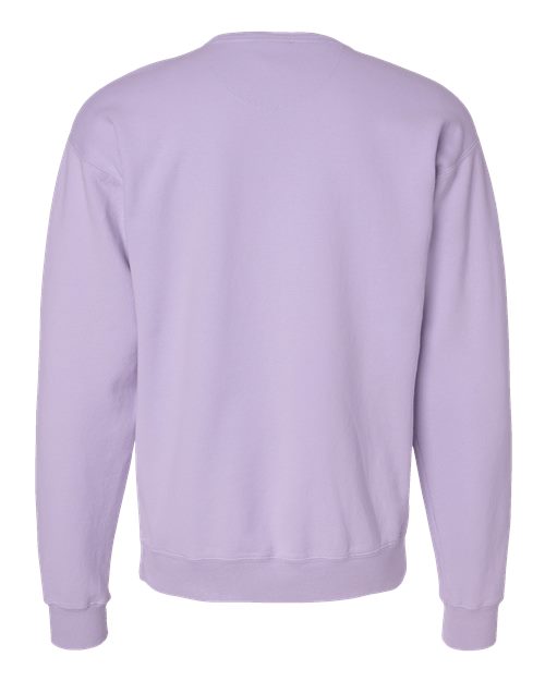 Unisex Garment-Dyed Crewneck Sweatshirt - Future Lavender