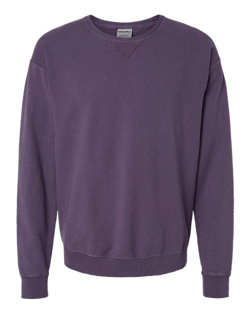 Unisex Garment-Dyed Crewneck Sweatshirt - Grape Soda
