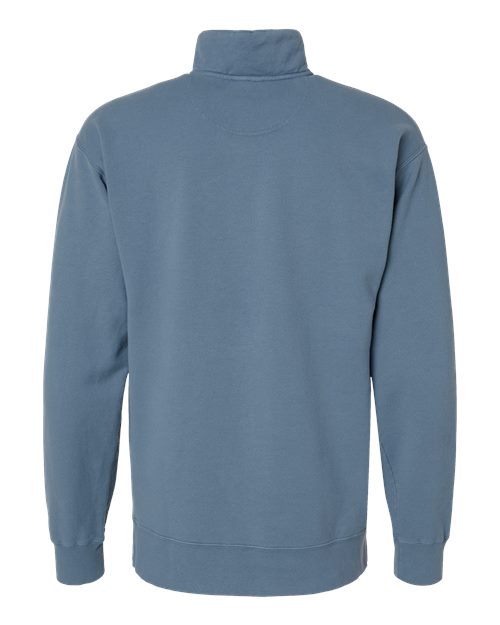 Unisex Garment-Dyed Quarter-Zip Sweatshirt - Saltwater