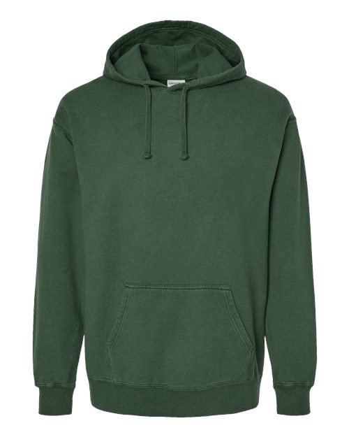 Unisex Garment-Dyed Hooded Sweatshirt - Field Green