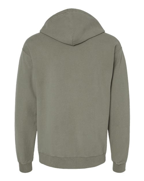 Unisex Garment-Dyed Hooded Sweatshirt - Faded Fatigue