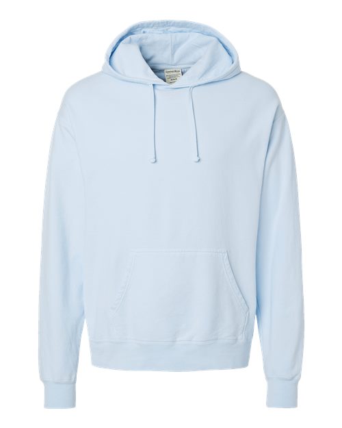 Unisex Garment-Dyed Hooded Sweatshirt - Soothing Blue