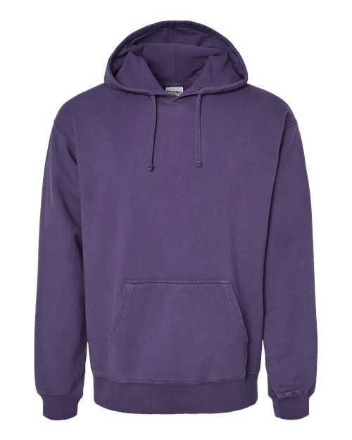 Unisex Garment-Dyed Hooded Sweatshirt - Grape Soda