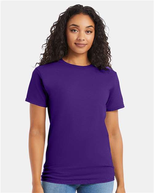 Unisex Essential-T T-Shirt - Athletic Purple