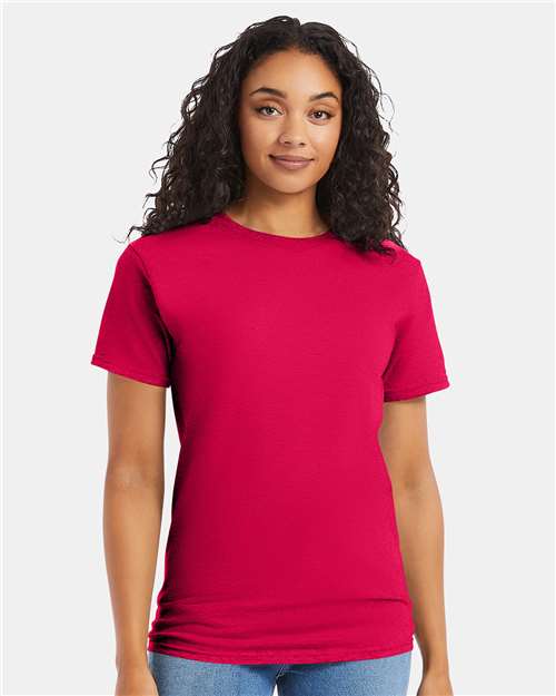Unisex Essential-T T-Shirt - Athletic Crimson
