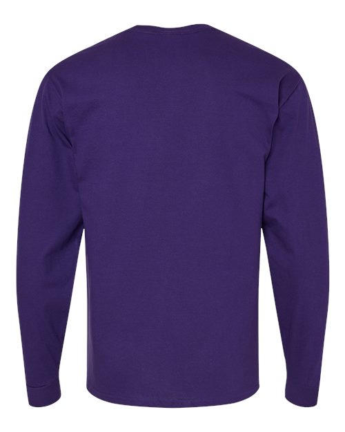 Essential-T Long Sleeve T-Shirt - Athletic Purple