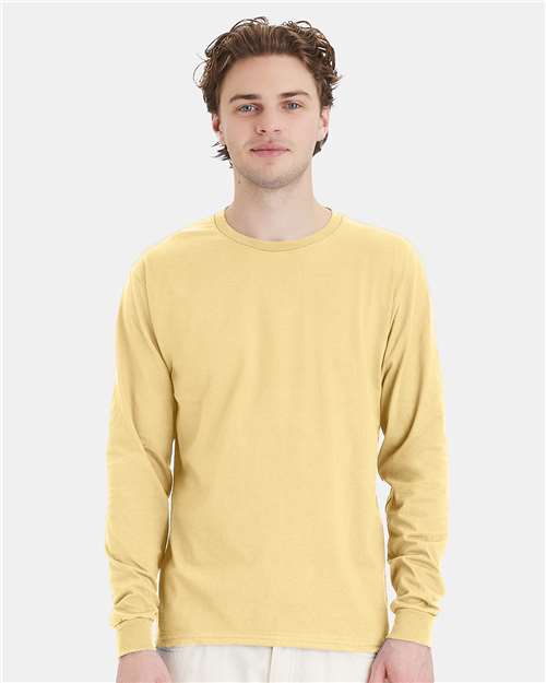Essential-T Long Sleeve T-Shirt - Athletic Gold