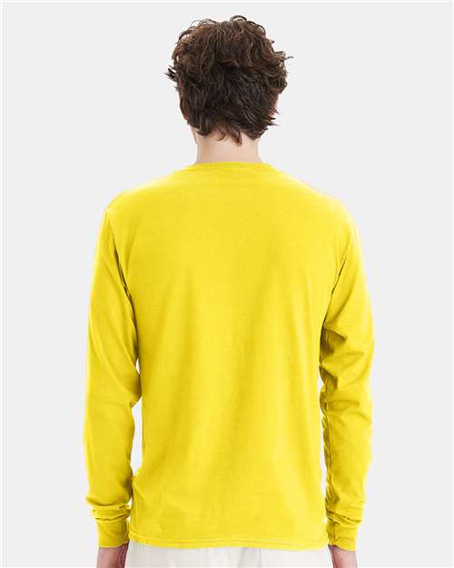 Essential-T Long Sleeve T-Shirt - Athletic Yellow