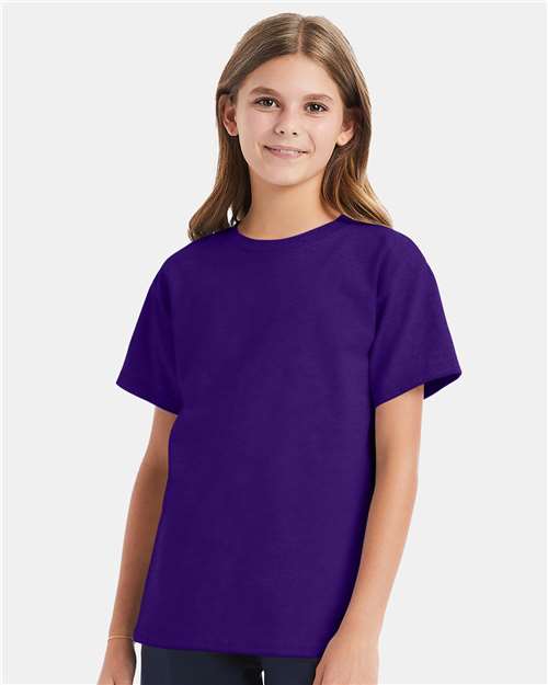 Youth Essential-T T-Shirt - Athletic Purple