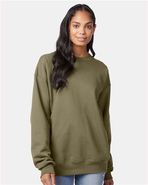 Unisex Ultimate Cotton® Crewneck Sweatshirt - Oregano