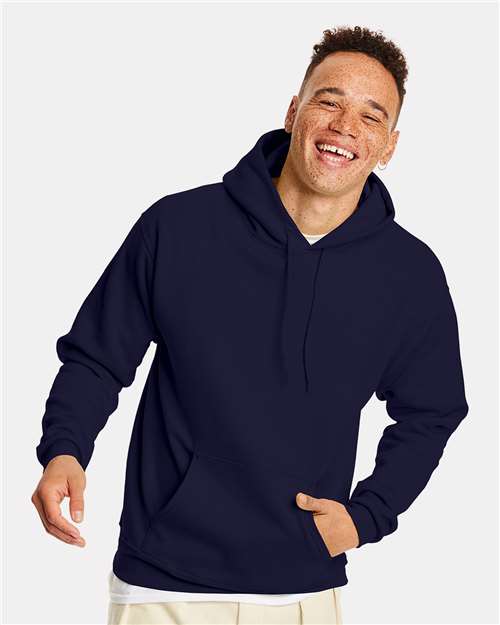 Unisex EcoSmart® Hooded Sweatshirt - Athletic Navy